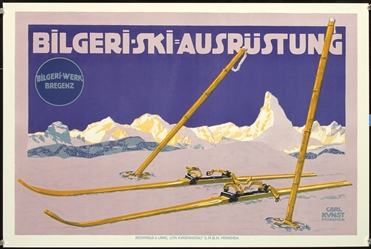 Bilgeri - Ski-Ausrüstung by Carl Kunst, ca. 1910