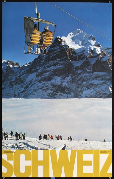 Schweiz (Berner Oberland) by Philipp Giegel, 1961