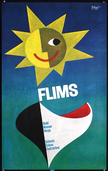Flims by Celestino Piatti, 1956