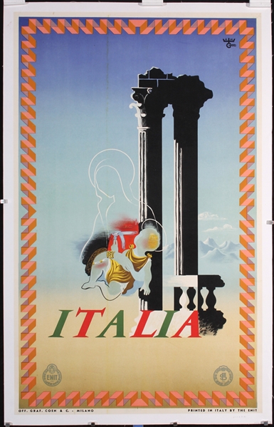 Italia by Cassandre, 1936