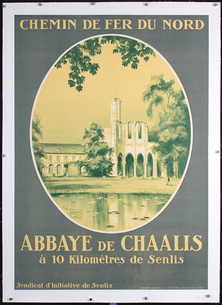 Abbaye de Chaalis by Alo, ca. 1926