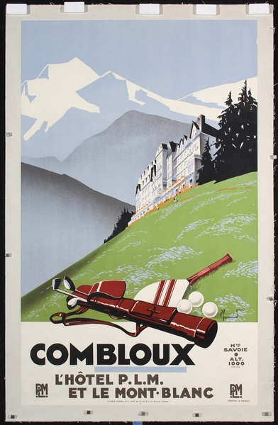 Combloux by Pierre Commarmond, 1928