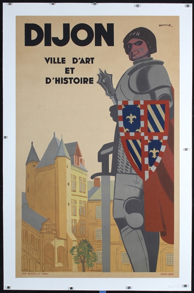 Dijon by Georges Bauville, ca. 1925