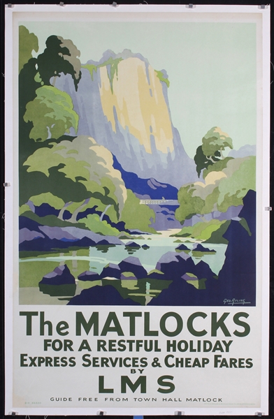 The Matlocks by George Ayling, ca. 1930