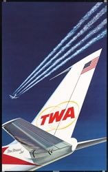 TWA - Star Stream Jet, ca. 1965