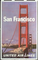 United Air Lines - San Francisco by Stan Galli, ca. 1960