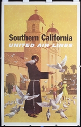 United Air Lines - Southern California by Stan Galli, ca. 1960