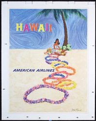 American Airlines - Hawaii by John Fernie, ca. 1960