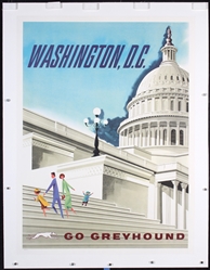 Greyhound - Washington D.C., ca. 1960