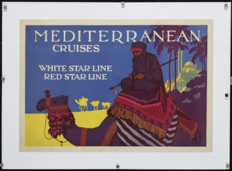 White Star Line - Red Star Line - Mediterranean Cruises, ca. 1930