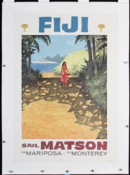 Sail Matson - Fiji, ca. 1955