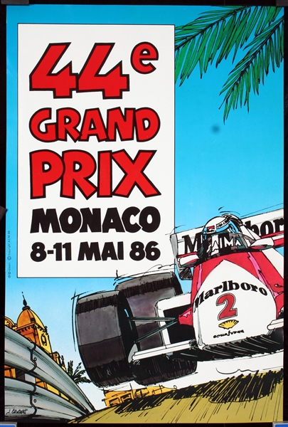 44e Grand Prix Monaco by Jacques Grognet. 1986