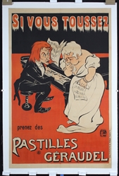 Pastilles Geraudel - Si Vous Toussez by Eugene Ogé, ca. 1897