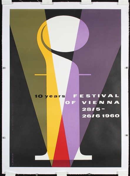 Festival of Vienna - 10 Years by Wilhelm Jaruska, 1960