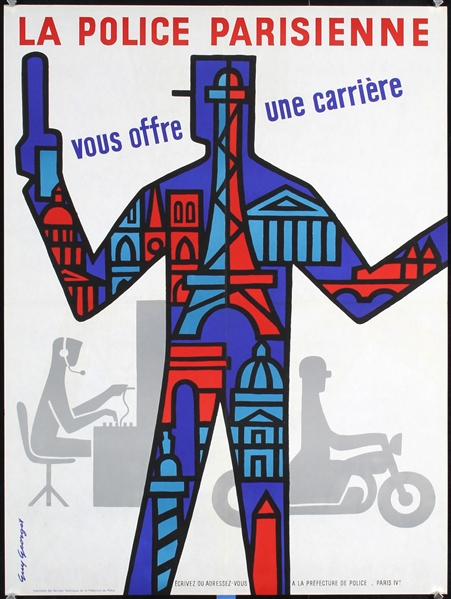 La Police Parisienne by Guy Georget, ca. 1965