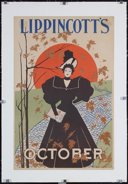 Lippincotts October by William Carqueville, 1896
