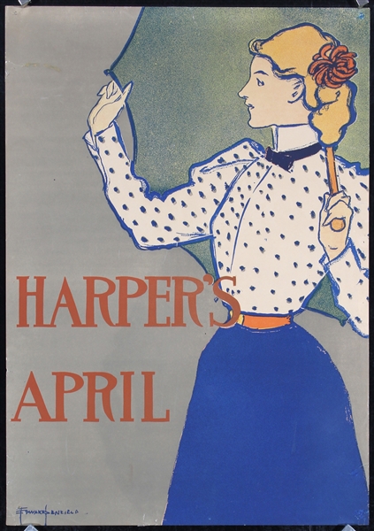 Harper´s April by Edward Penfield, 1897