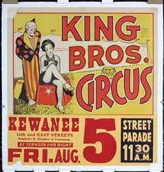 King Bros. Circus - Kewanee by Anonymous, ca. 1960