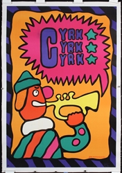 Cyrk (Clown) by Jan Mlodozeniec, ca. 1978