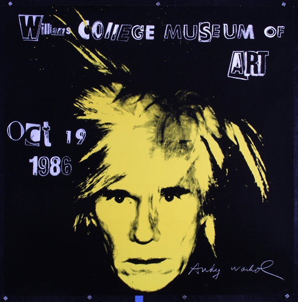 Williams College Museum of Art (Self-Portrait) by Andy Warhol, 1986