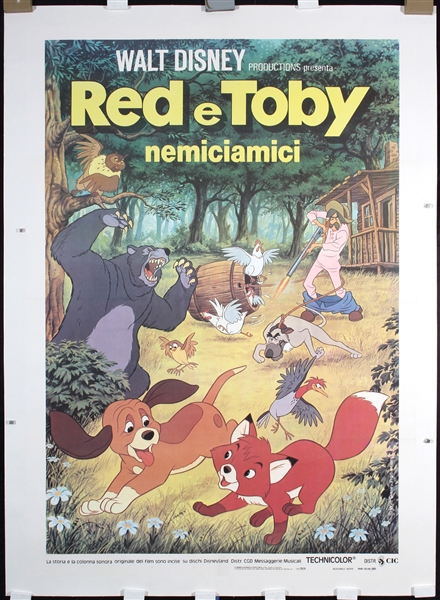Red e Toby / Fox & the Hound by Anonymous, 1981