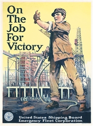On the Job for Victory by Anonymous, ca. 1918