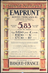 Emprrunt - Defense Nationale by Anonymous, 1917