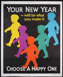 Your New Year - Choose a happy one by Anonymous, 1929