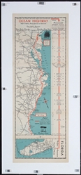 Ocean Highway (Map) by Anonymous, ca. 1960