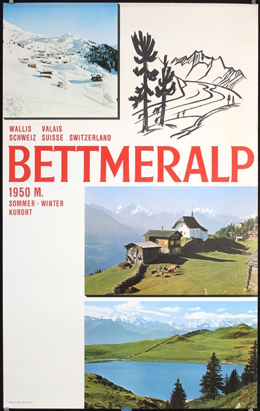 Bettmeralp (Wallis) by Anonymous, ca. 1965