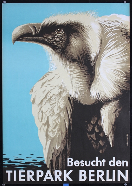 Tierpark Berlin (Vulture) by Herbert Grohmann, 1956