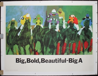 Big, Bold, Beautiful - Big A by Robert Cunningham, 1965