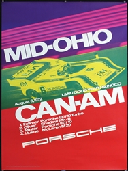 Porsche - Mid-Ohio Can-Am by Strenger Studio, 1972