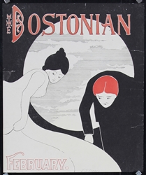 The Bostonian - February by E.S. Pierce, ca. 1895