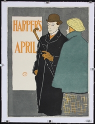 Harpers April by Edward Penfield, 1896