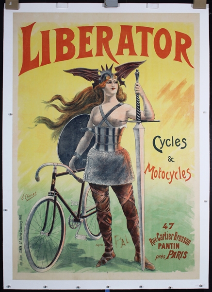Liberator - Cycles & Motorcycles by Emile Clouet, ca. 1900