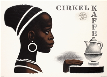 Cirkel Kaffe by Sikker Hansen, 1955