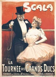Scala - La Tournée Des Grands Ducs by Georges Redon, 1906