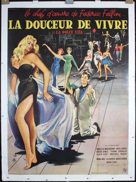 La Douceur de Vivre / La Dolce Vita by Yves Thos, 1960