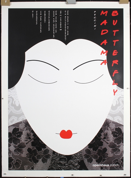 Madame Butterfly - Openhaus ZÜrich by Karl Dominic Geissbühler, ca. 1990