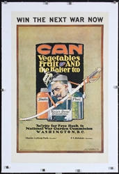 Can Vegetables Fruit and the Kaiser too by J. Paul Verrees, 1918
