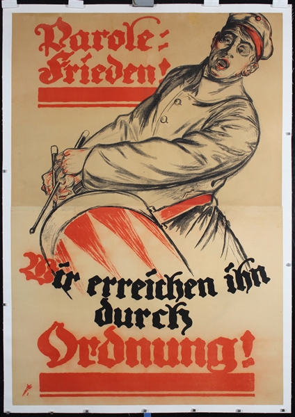 Parole Frieden by Hirsch & Cay, 1918