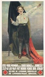 Etes-vous membre de la Croix Rouge de la Jeunesse? by Antoinette Littry, 1928