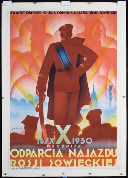 Odparcia Najazdu Rosji Sowieckiej by Tadeusz Gronowski, 1930