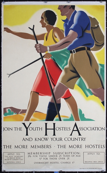 Join the Youth Hostels Association by Anonymous - Great Britain, ca. 1935