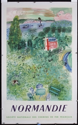 Normandie by Raoul Dufy, 1954