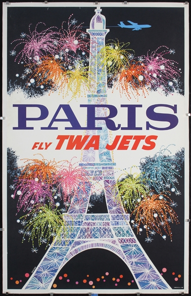 TWA - Paris by David Klein, ca. 1960