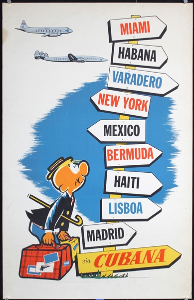 Cubana - Miami - Habana by Harry Graff, ca. 1956