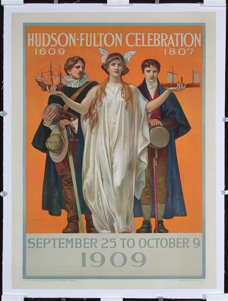 Hudson-Fulton Celebration by E.H. Blashfield, 1909
