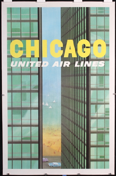 United Air Lines - Chicago by Stanley Galli, ca. 1960